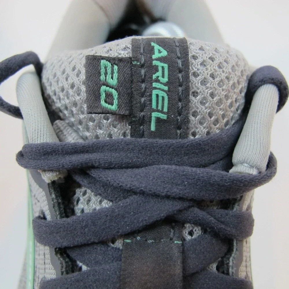 Brooks Ariel 20 Running Shoes‎ Alloy/Blackened Pearl/Green Women's Size 9.5 B